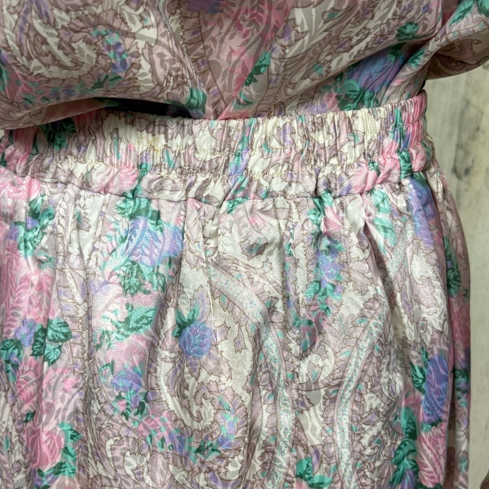 Worthington Vintage 90’s Pastel‎ Floral Plus Size Patterned Two-Piece Set - Picture 9 of 15